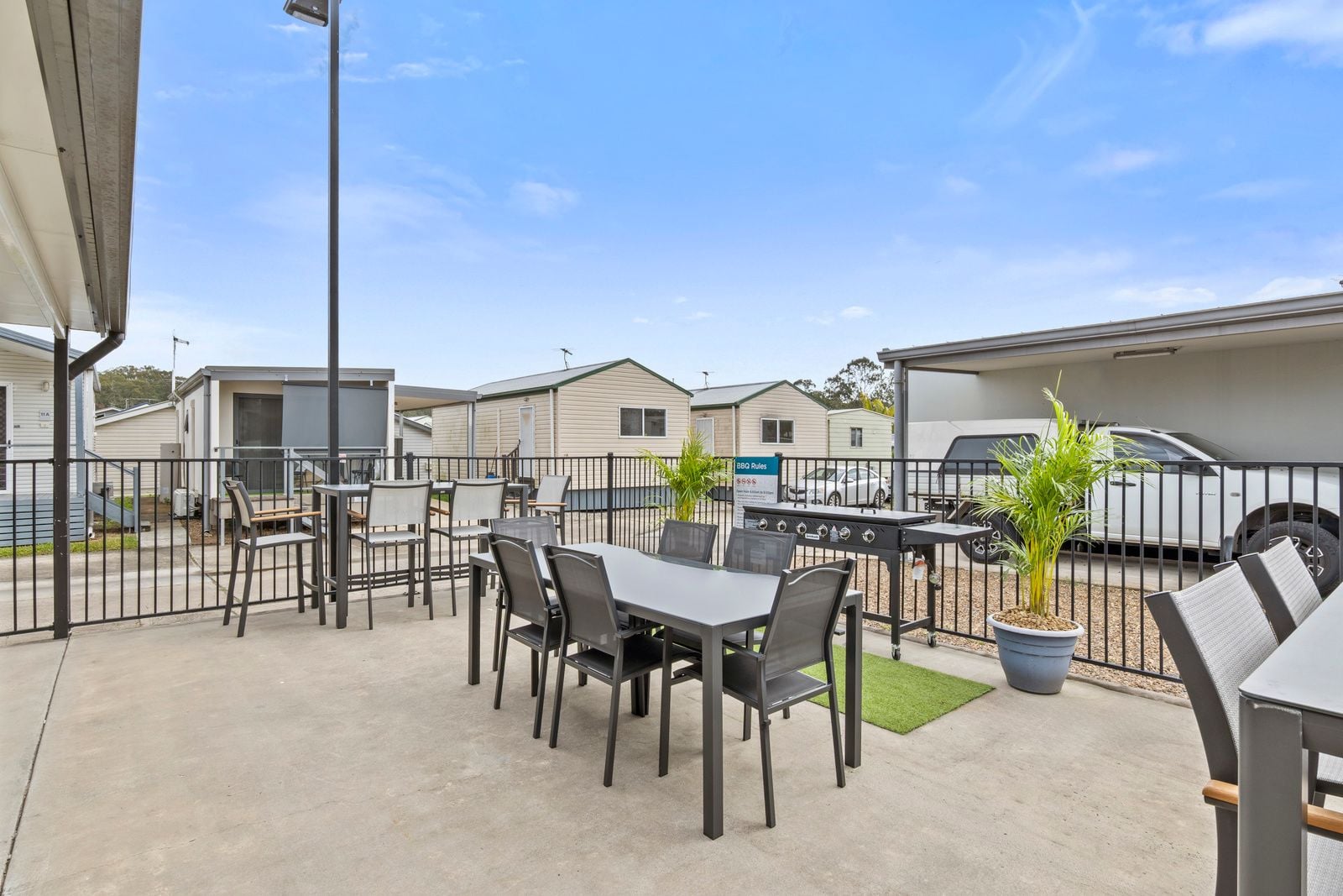 Ingenia Rental Chambers Flat BBQ Area