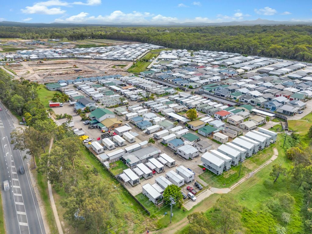 Ingenia Rental Chambers Flat drone shot