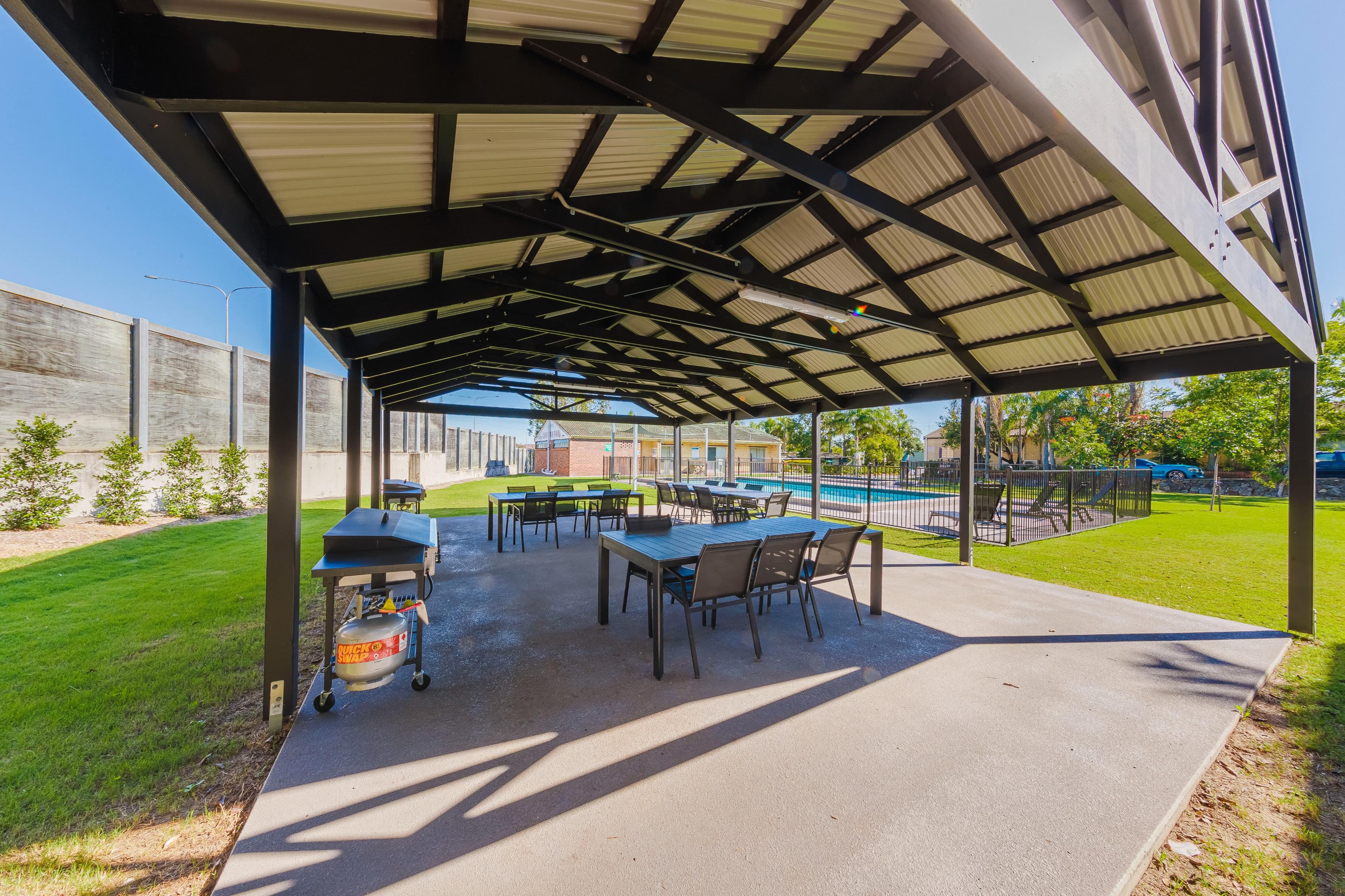 Ingenia Rental Chambers Flat BBQ area
